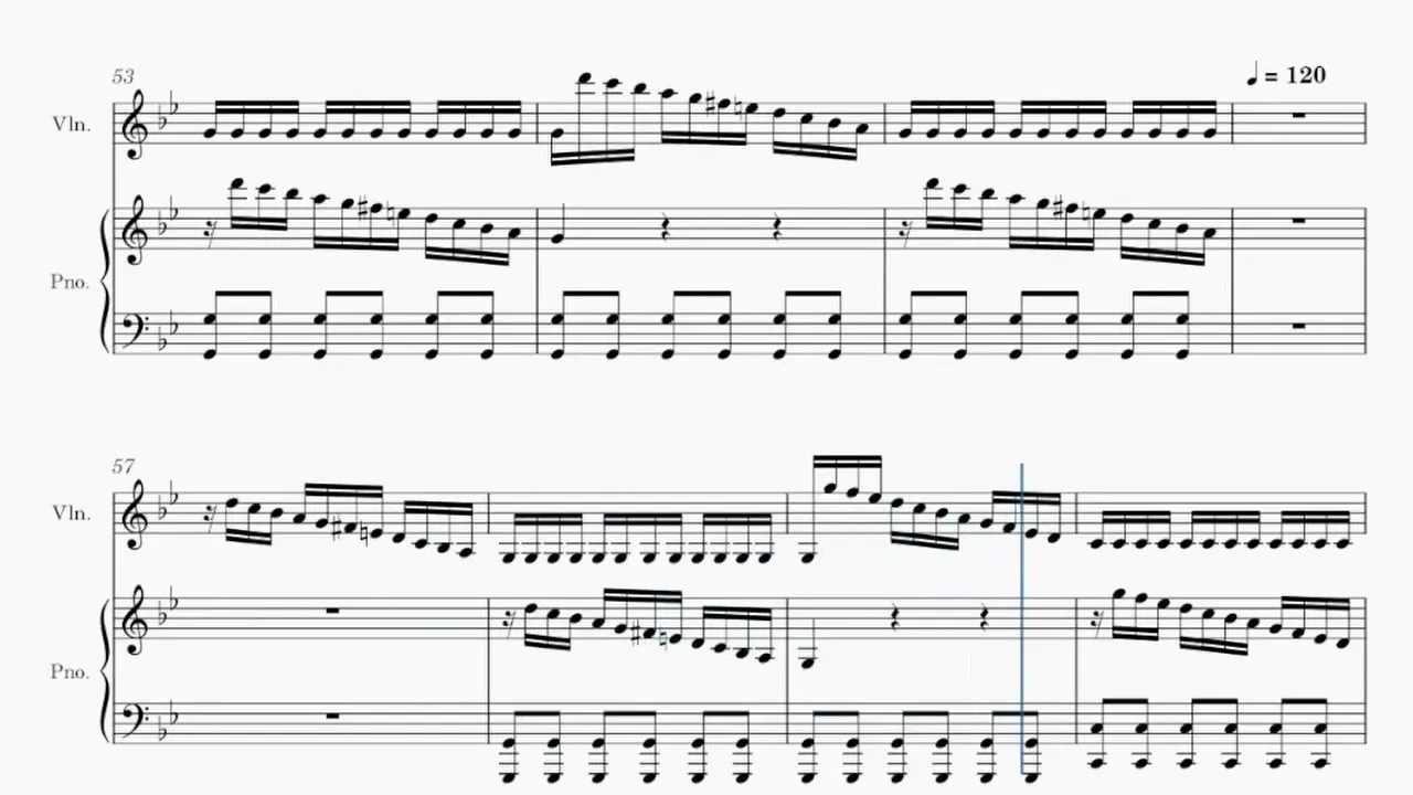 Vivaldi Summer Presto Practice: Measures 10-19