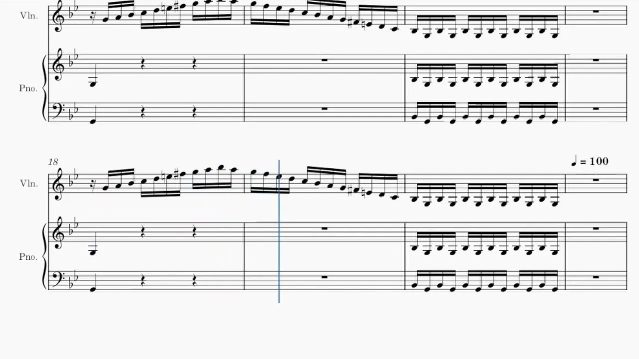 Vivaldi Summer Presto Practice: Measures 113-115