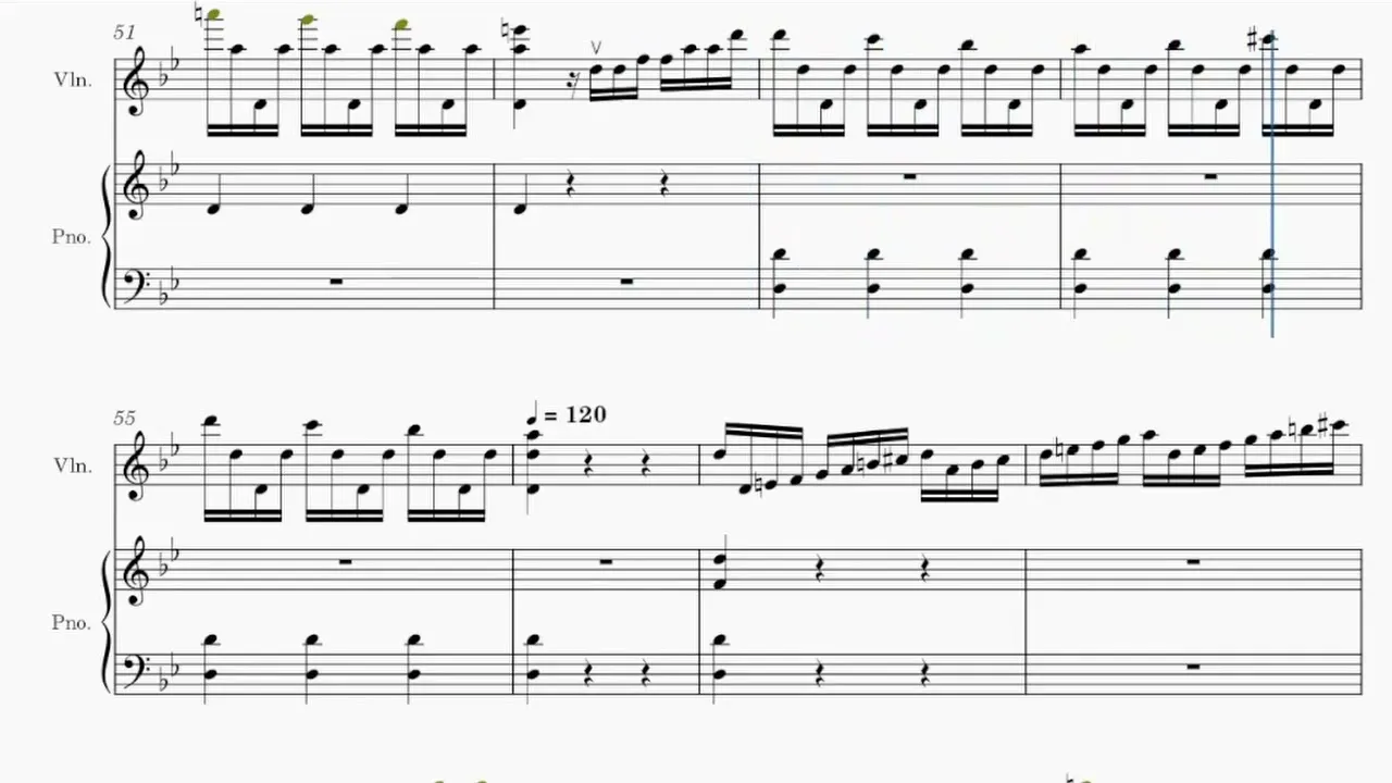 Vivaldi Summer Presto Practice: Measures 38-47