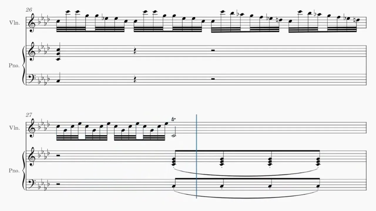Vivaldi Winter 1. Movement Section 12-18 for Practice